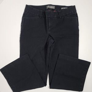 Eddie Bauer Women's Slightly Curvy Fit Black Pants Size 8P